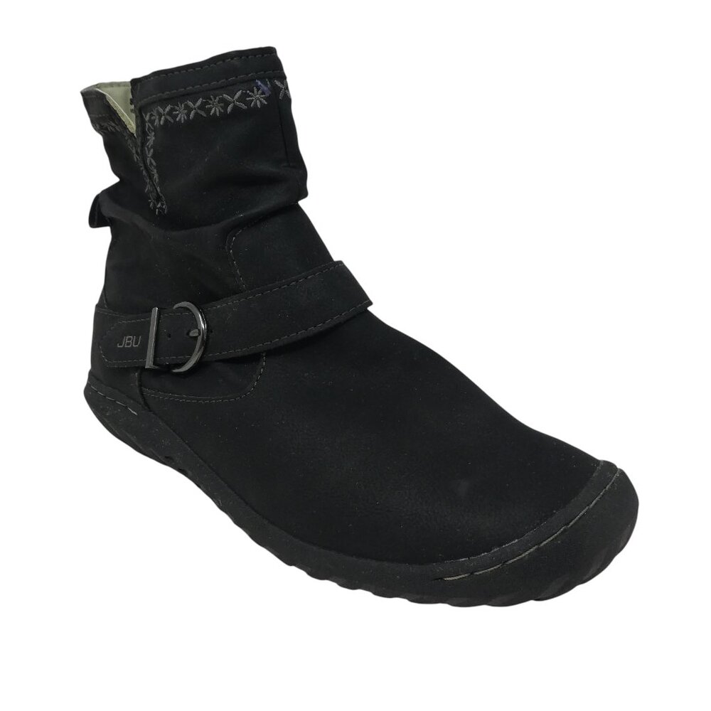 JBU by Jambu Dottie Black Vegan Ankle Boots Booties